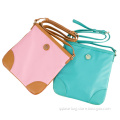 Welcome Multicolor Lady Cotton / Nylon Small Satchel Bag (FW2)